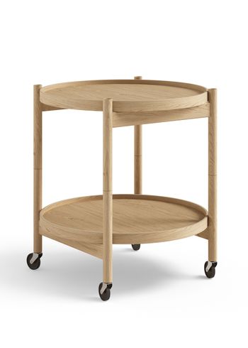 Brdr. Krüger - Table - Bølling Tray Table 50 / Oiled Oak - Veneer/Veneer
