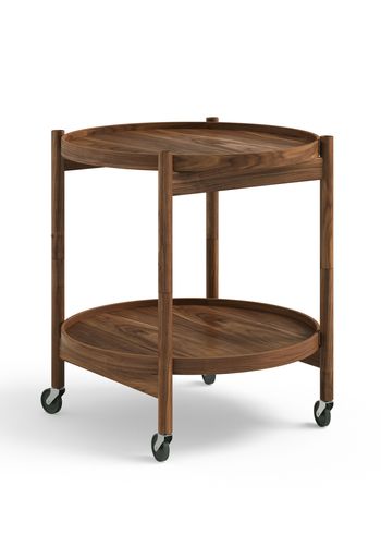 Brdr. Krüger - Table - Bølling Tray Table 50 / Oiled Walnut - Veneer/Veneer