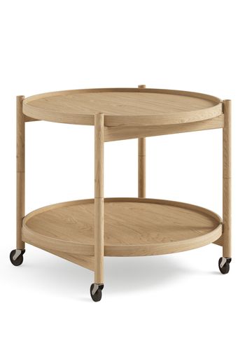 Brdr. Krüger - Conseil d'administration - Bølling Tray Table 60 / Oiled Oak - Veneer/Veneer