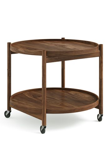 Brdr. Krüger - Table à plateaux - Bølling Tray Table 60 / Oiled Walnut - Veneer/Veneer