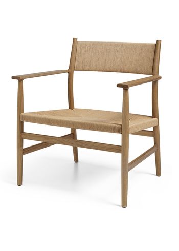 Brdr. Krüger - Lounge stoel - ARV lounge stol - Oak / Clear / Wax / Oiled