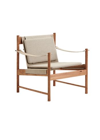 Brdr. Krüger - Loungesessel - Hans Bølling Lounge Chair - Cherry Oiled - Canvas
