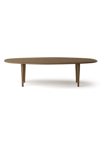 Brdr. Krüger - Tavolino da caffè - JARI sofabord ellipse - Eg / Røget / Olieret / L130