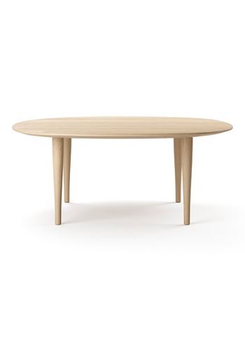 Brdr. Krüger - Coffee table - JARI sofabord rund - Eg / Klar Voks / Olieret / Ø85