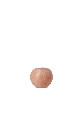 Broste CPH - Stumpenkerze - Figure Candle / Apple - Dusty Peach