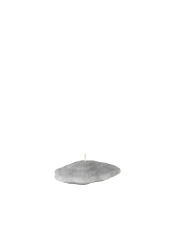 Broste CPH - Block Candle - Figure Candle Seashell / Oister - Taube Grey
