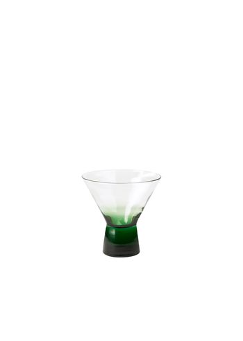 Broste CPH - Cocktail-lasi - Konus Cocktail Glass - Green