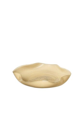Broste CPH - Fat - Esther Deco Bowl - Anise Flow Yellow