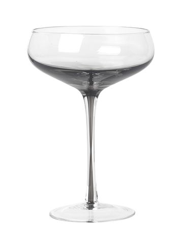 Broste CPH - Glass - Cocktail glass - Amber / Smoke - Smoke