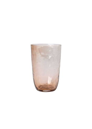 Broste CPH - Glas - Hammered Glass - Brown - 50 cl