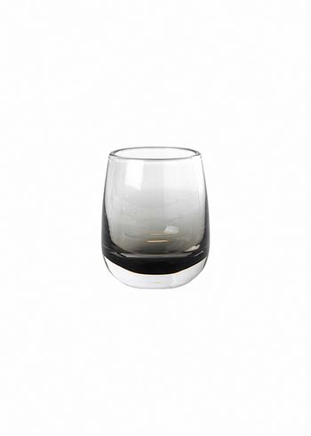 Broste CPH - Glass - Shot glass - Amber / Smoke - Smoke