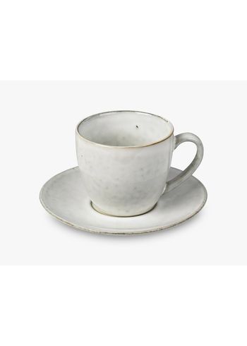 Broste CPH - Kop - Nordic Sand - Cup w/ Saucer - Cup w/ saucer - 15 cl