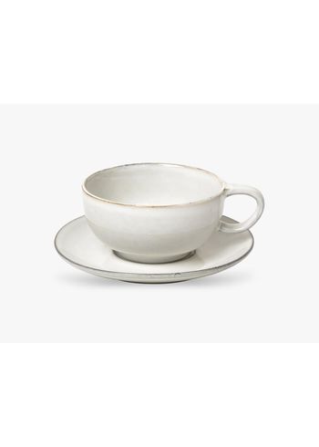 Broste CPH - Kop - Nordic Sand - Cup w/ Saucer - Cup w/ saucer - 25 cl