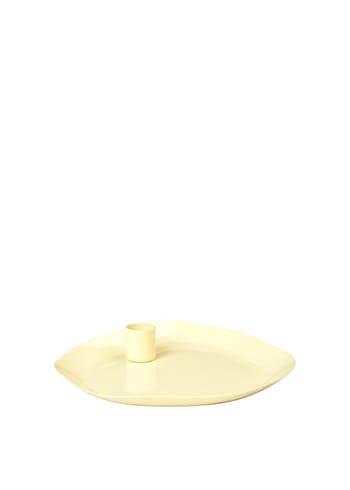 Broste CPH - Candle tray - Lysfad 'Mie' Jern - Light Yellow