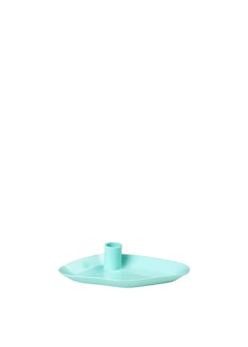 Broste CPH - Candle tray - Lysfad 'Mie' Jern - Light Turquise