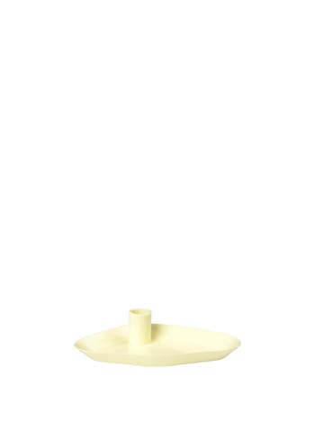 Broste CPH - Candle tray - Lysfad 'Mie' Jern - Light Yellow