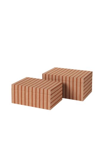 Broste CPH - Caixas de armazenamento - Cleo Box - Meerkat Brown