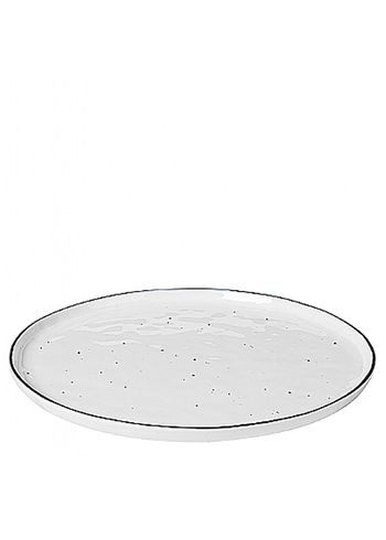 Broste CPH - Disque - Salt Dots - Plate - Dinner plate