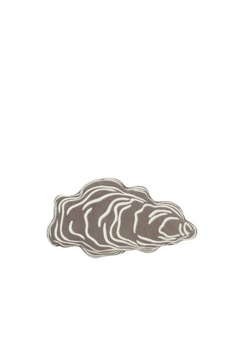 Broste CPH - Coussin - Oyster Cushion - Fungi Grey