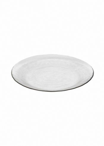Broste CPH - Skål - Hammered Plates - Small - Clear