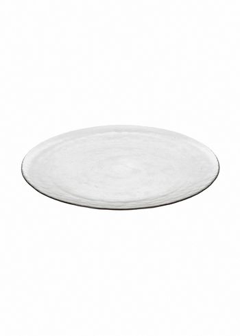 Broste CPH - Skål - Hammered Plates - Medium - Clear