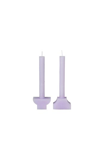 Broste CPH - Candles - Figure Chandle / Pilas - Light Purple