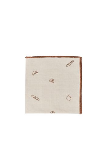Broste CPH - Cloth napkins - Bread Napkin - Caramel Brown