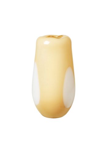 Broste CPH - Vase - Ada dot - Glas golden fleece yellow large