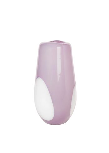 Broste CPH - Vas - Ada dot - Glas orchid light purple large
