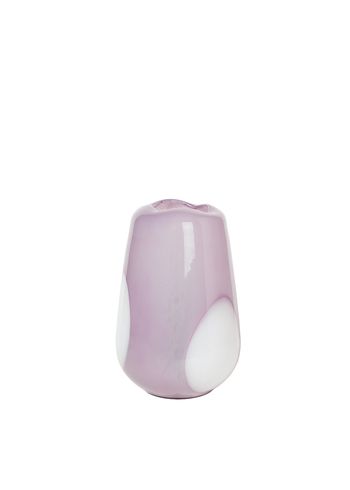 Broste CPH - Vas - Ada dot - Glas orchid light purple small