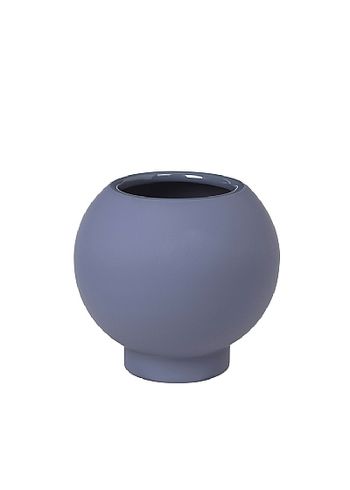 Broste CPH - Vase - Mushroom Vase - Crown Blue