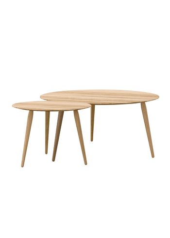 Bruunmunch - Kaffe bord - Playround Coffee Table Set - Oak Oil
