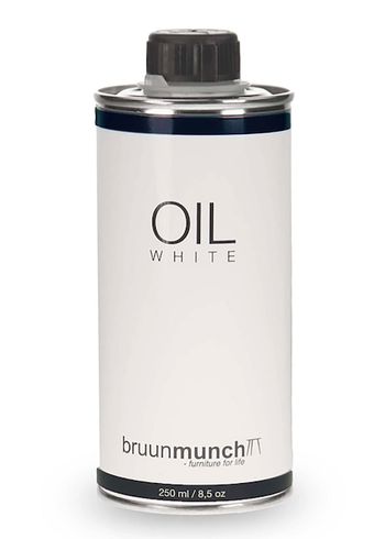 Bruunmunch - Møbelpleje - Care Set For Solid Wood - White Oil