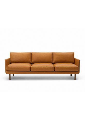 Bruunmunch - Soffa för 3 personer - EMO Sofa / 3 seater - Cognac Anilin Leather