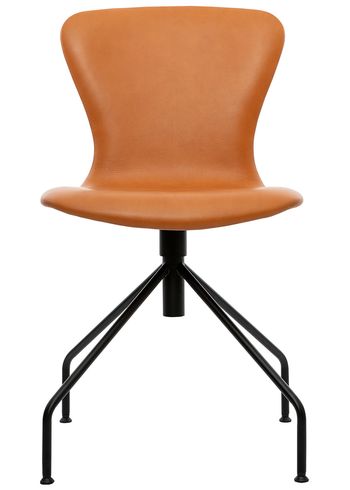 Bruunmunch - Chaise - PLAYchair Swing - Fully Upholstered: Cognac Hero Leather