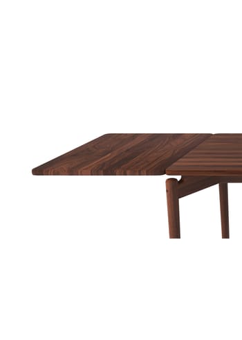 Bruunmunch - Lisäkilpi - Additional Plate for PURE Dining Table - Walnut, Natural oil