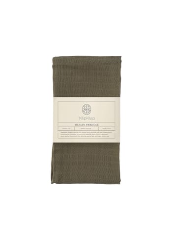 By KlipKlap - - Petit Collection swaddle - Army Green