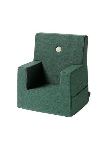 By KlipKlap - Stoel - KK Kids Chair - Deep Green w/ Light Green