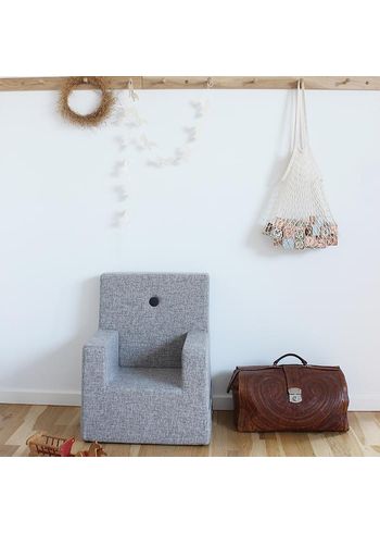 By KlipKlap - Puheenjohtaja - KK Kids Chair XL - Multi Grey w/ Grey