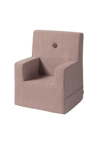 By KlipKlap - Chaise - KK Kids Chair XL - Soft Rose w/ Rose