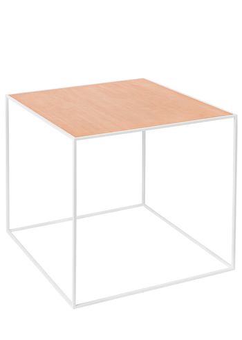 By Lassen - Table - Twin 42 - Copper/Black With White Base