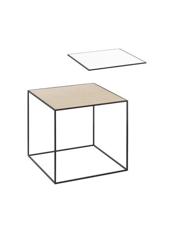 By Lassen - Table - Twin Tabletops - Oak / White - Twin 35