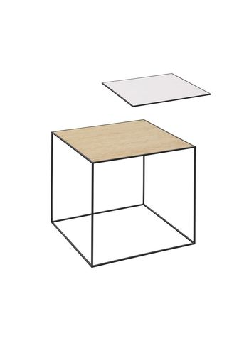 By Lassen - Table - Twin Tabletops - White / Oak - Twin 42