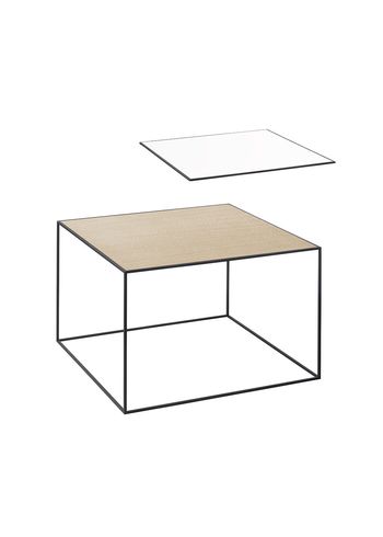 By Lassen - Conseil d'administration - Twin Tabletops - White / Oak - Twin 49