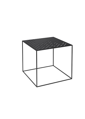 By Lassen - Tisch - Twin Tabletops - Perforated Black - Twin 42