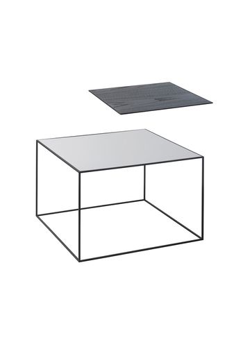 By Lassen - Blat stołu - Twin Tabletops - Black Stained Ash / Cool Grey - Twin 49