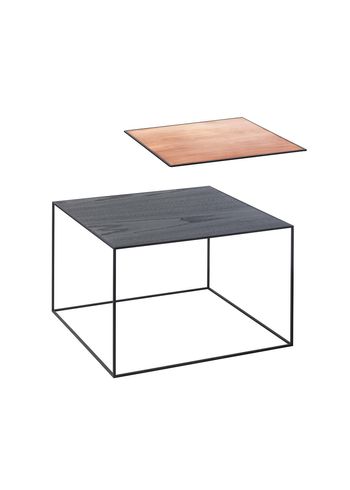 By Lassen - Bord - Twin Tabletops - Black Stained Ash / Copper - Twin 49