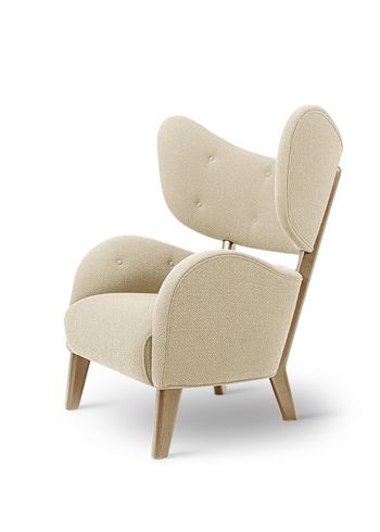 By Lassen - Fåtölj - My Own Chair - Fabric: Boucle, Sacho Zero 1 / Frame: Natural Oak