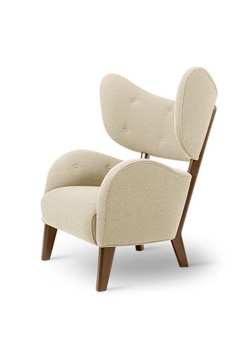 By Lassen - Lounge stoel - My Own Chair - Fabric: Boucle, Sacho Zero 1 / Frame: Smoked Oak