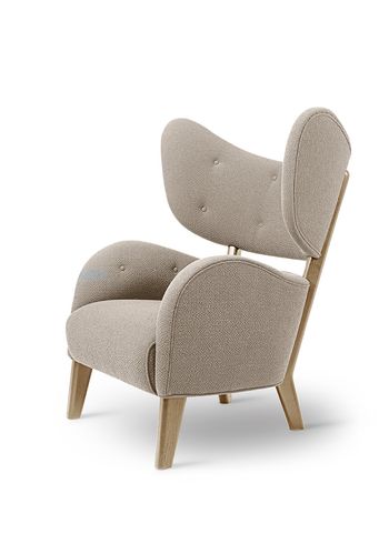By Lassen - Fåtölj - My Own Chair - Fabric: Boucle, Sacho Zero 12 / Frame: Natural Oak